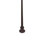 Galería de Metal Extensible Bronce 90-170 Cm