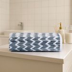 Toalla de Mano Zigzag Blanca