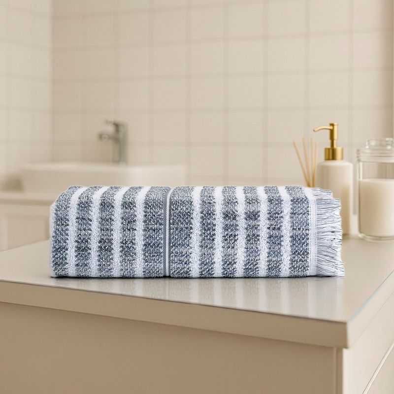 Toalla Extra Playa Lineas Blanca