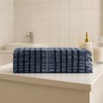 Toalla Extra Playa Lineas Azul