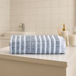 Toalla de Bano Lineas Blanca