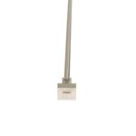 Galería de Metal Extensible 120–300 cm Color Silver