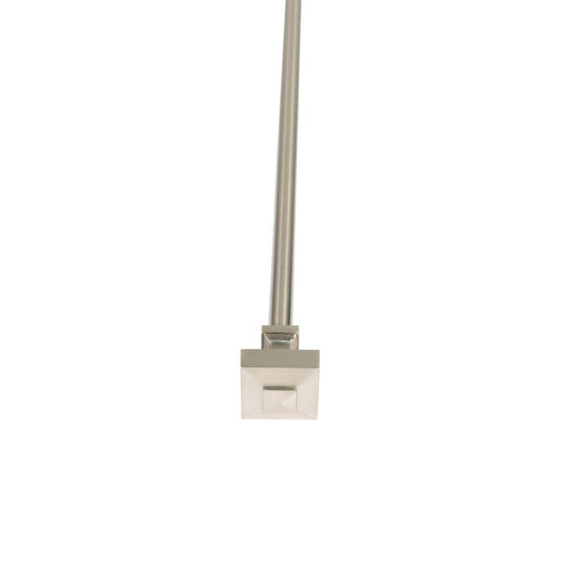 Galería de Metal Extensible 120–300 cm Color Silver