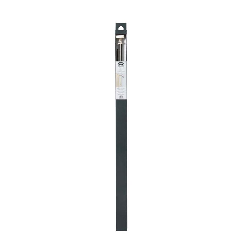 Galería de Metal Extensible 120–300 cm Color Silver