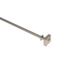 Galería de Metal Extensible 120–300 cm Color Silver