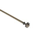 Galería de Metal Extensible 120–300 cm Color Bronce