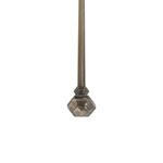 Galería de Metal Extensible 120–300 cm Color Bronce