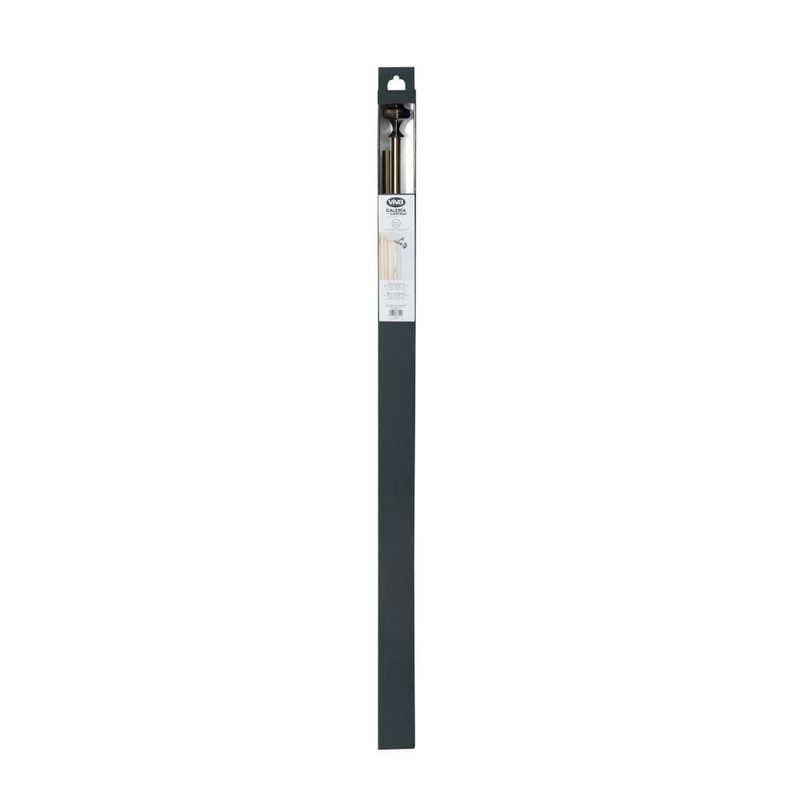 Galería de Metal Extensible 120–300 cm Color Bronce