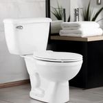 Sanitario Ecoline de Dos Piezas con Palanca Lateral Blanco