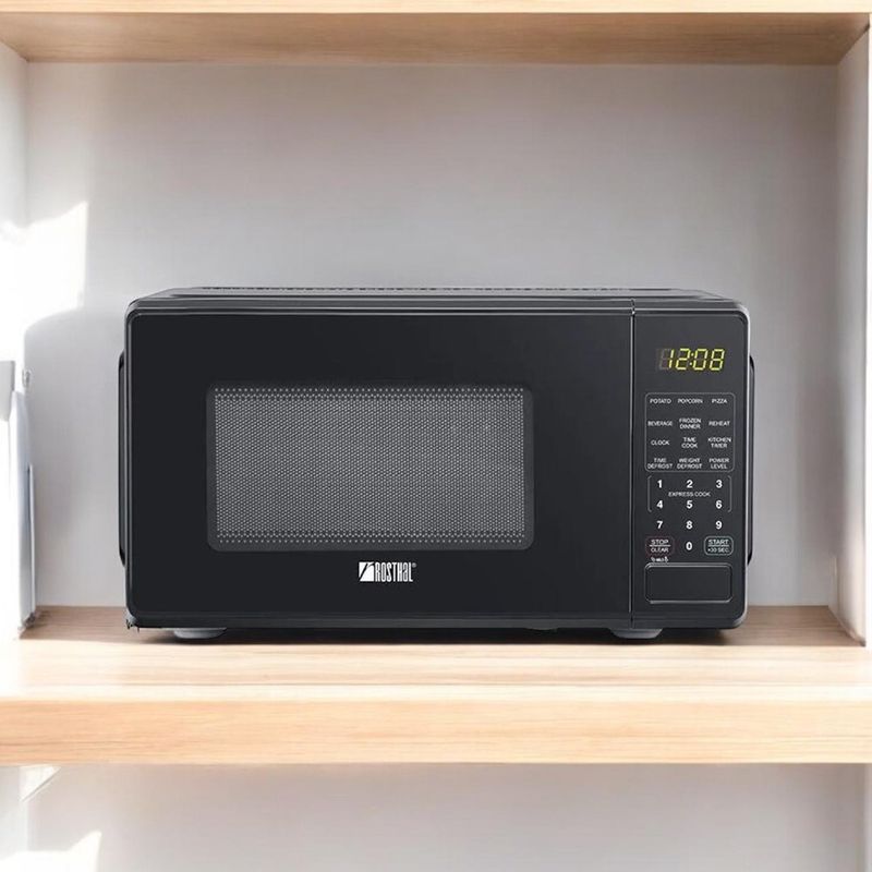 Horno Microondas Negro 0.7 Pie
