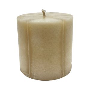 Vela Decorativa Pillar Beige