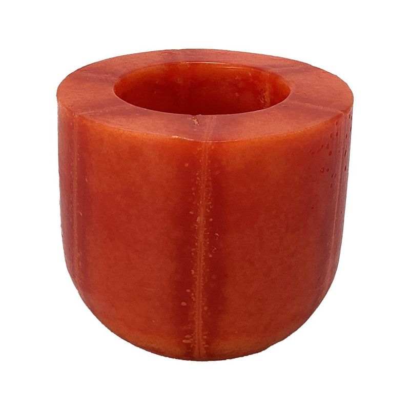 Vela Base Naranja 9 cm