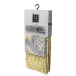 Set de Cortina + Alfombra Amarillo 14 Pzas