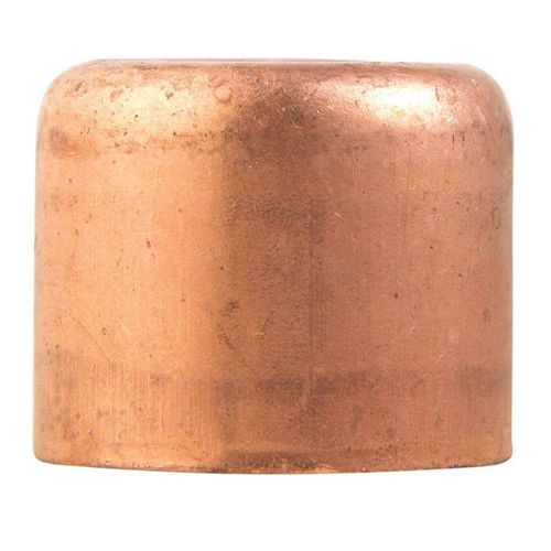 Tapón Cobre Macho Liso 3/4 (18Mm) Presión (Agua Caliente) - Elkhart