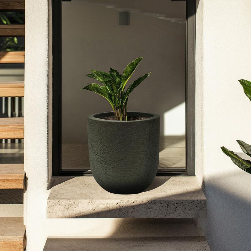 Maceta Cilíndrica Katerini de 46 x 43 Cm