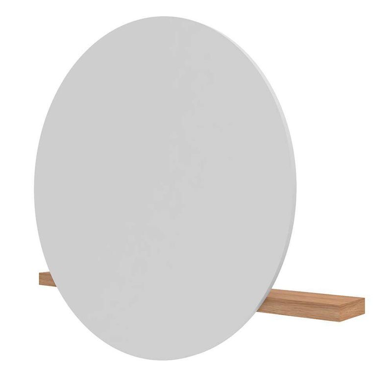 Espejo Circular con Repisa 80X71.6X12 Cm