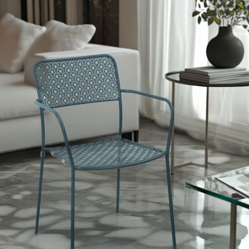 Silla Sandy con Brazos Azul