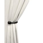 Set de 2 Ganchos para Cortina Charcoal