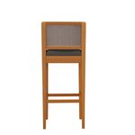 Silla de Bar Ana Gris