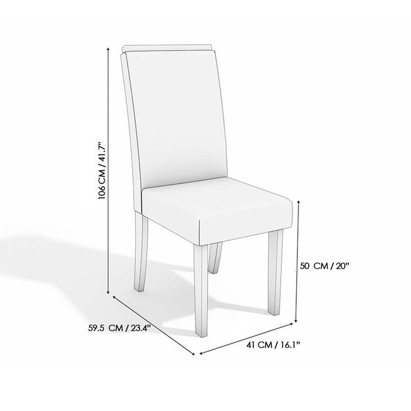 Set Comedor Amy 6 Piezas Beige