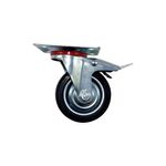 Rodo de Hule 3'' 60Kg Placa con Freno Kuval