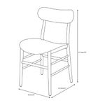 Silla Salamanca Blanca