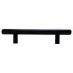 Halador Negro Mate Barra 96mm Rish