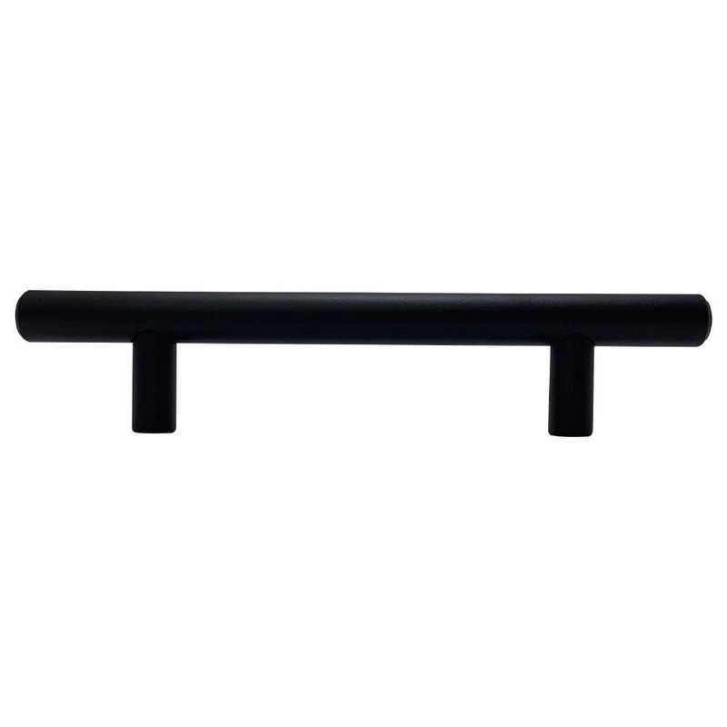 Halador Negro Mate Barra 96mm Rish
