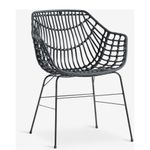 Silla Duna Negra con Brazos
