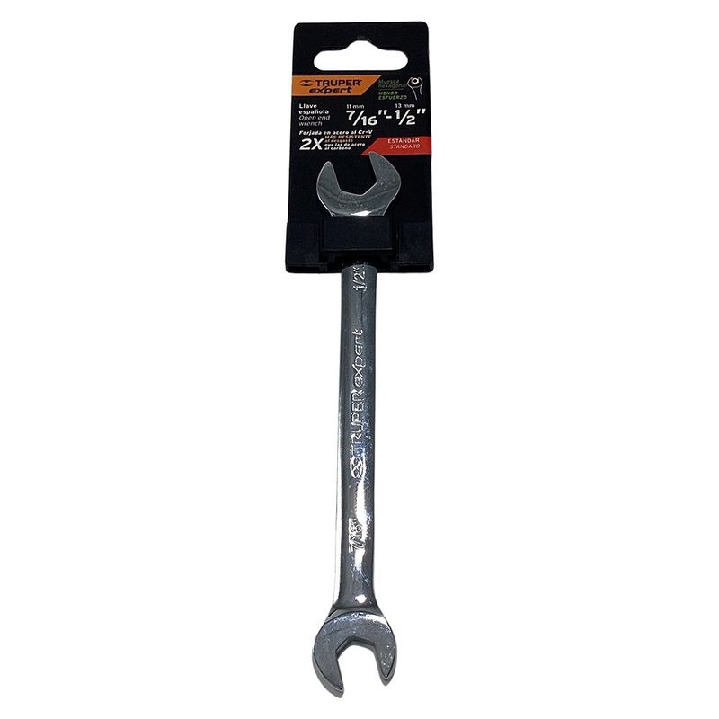Llave Española 7/16 X 1/2 Plg