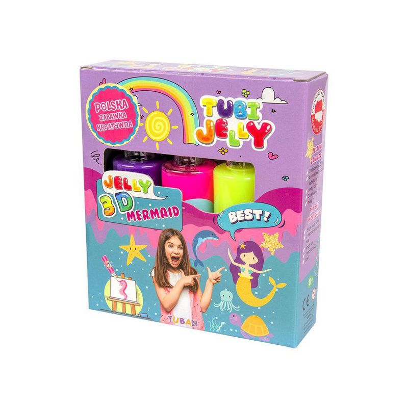 Tubi Jelly Set 3 Colores  Sirena