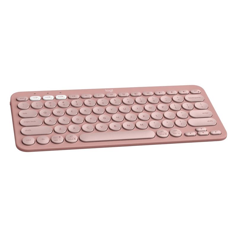 Teclado Inalámbrico Pebble Keys2 K380 Rojo