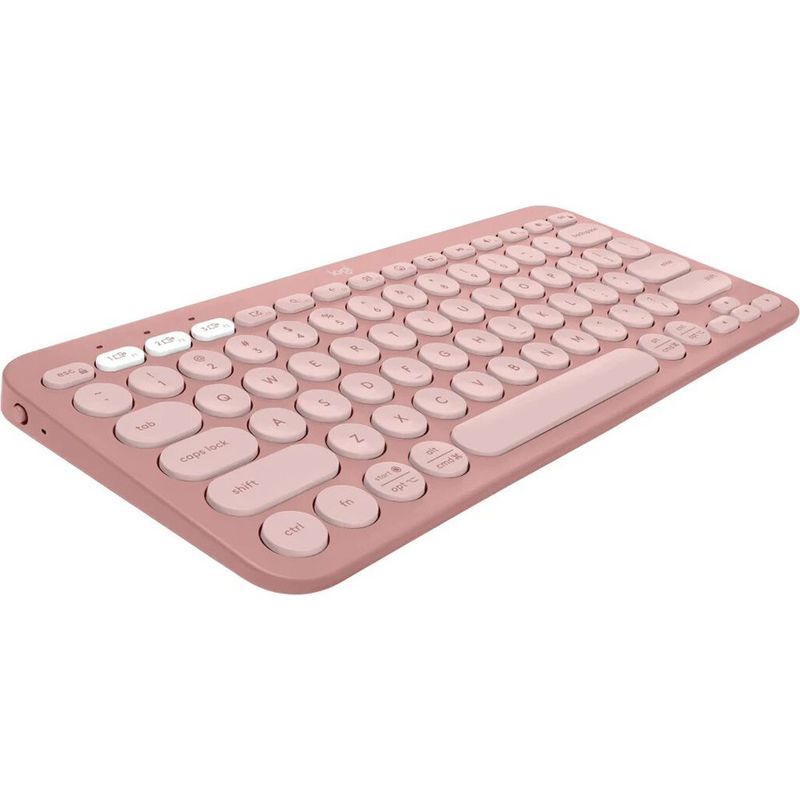 Teclado Inalámbrico Pebble Keys2 K380 Rojo