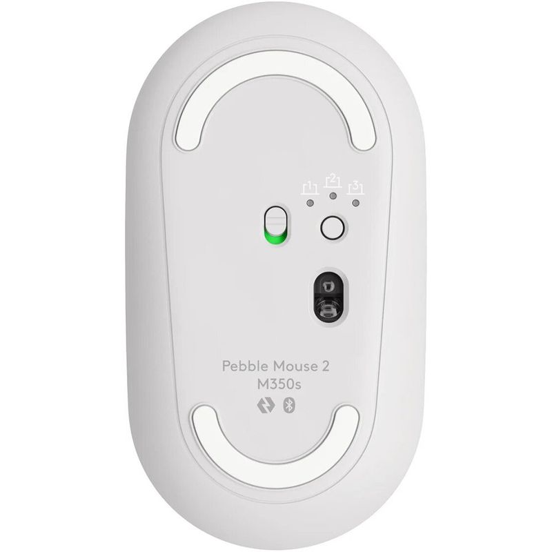 Mouse Inalámbrico Pebble M350S Blanco