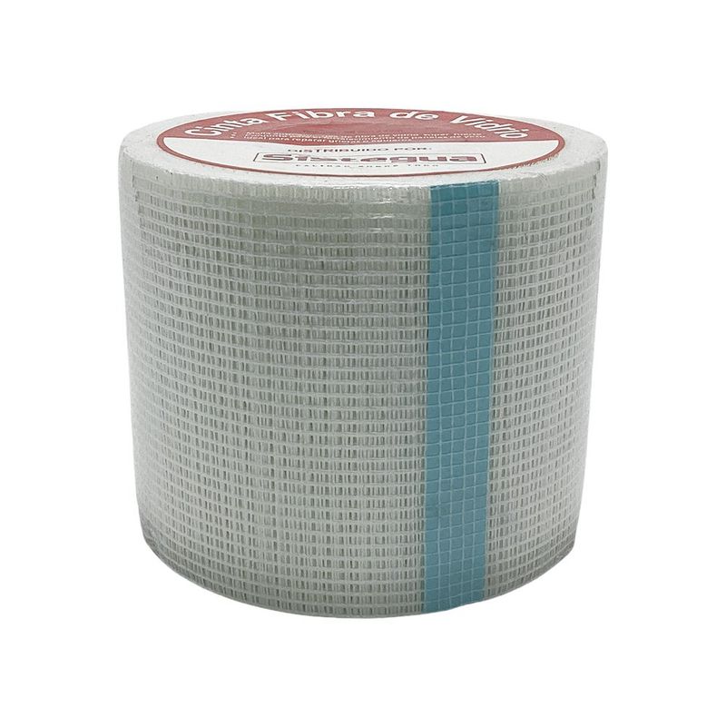 Rollo Cinta de Fibra de Vidrio Autoadhesiva 4 Plg X 150 Pies