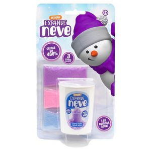 Nieve Mágica Rosa, Violeta y Azul 15 G
