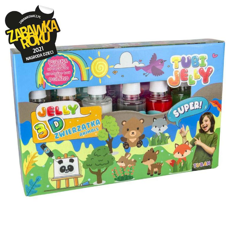 Set de Gel 6 Colores Animales
