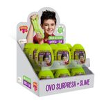 Huevo Sorpresa Slime Brilla en la Oscuridad