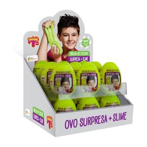 Huevo Sorpresa Slime Brilla en la Oscuridad
