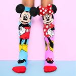 Calcetas Mickey y Minnie Mouse