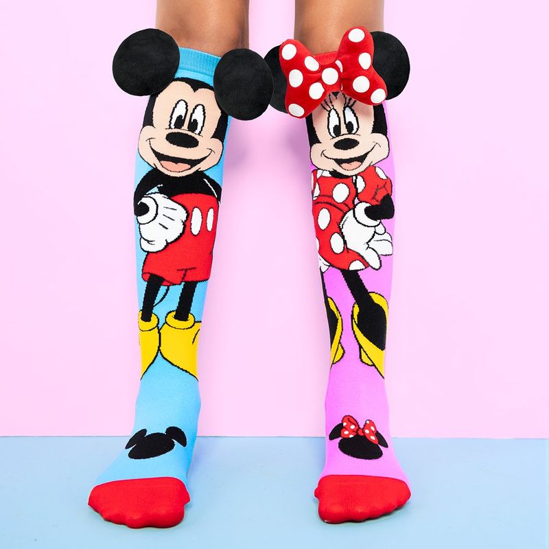 Calcetas Mickey y Minnie Mouse