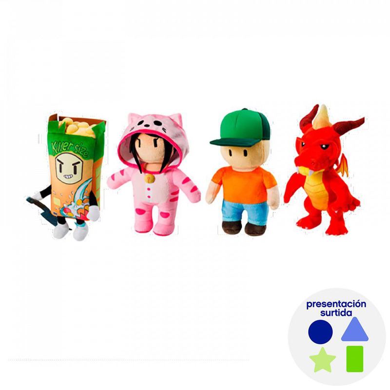 Stumble  Guys Peluche 16cm x 1 Surt