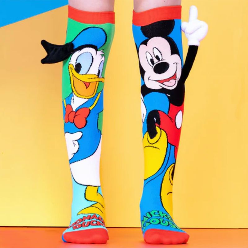 Calcetas de Pato Donald y Mickey Mouse