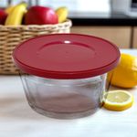 Hermético de Vidrio con Tapa Plástica