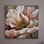 Cuadro con Diseño Floral 100x100 Cm