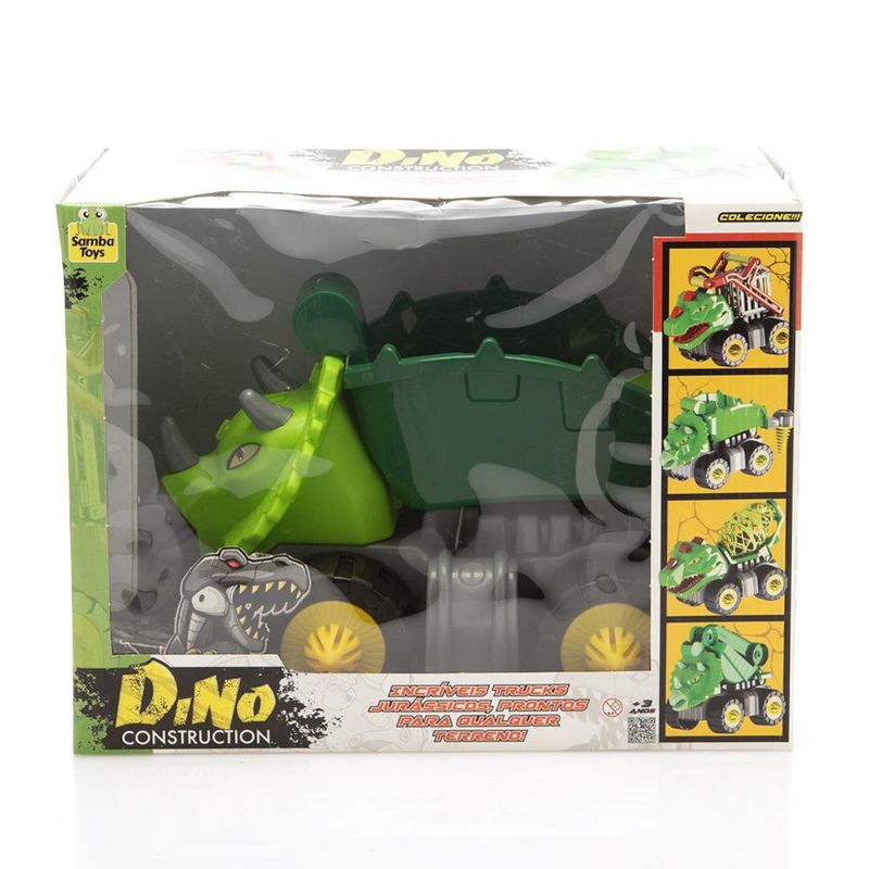 Vehículo de Construcción Triceratops Dino