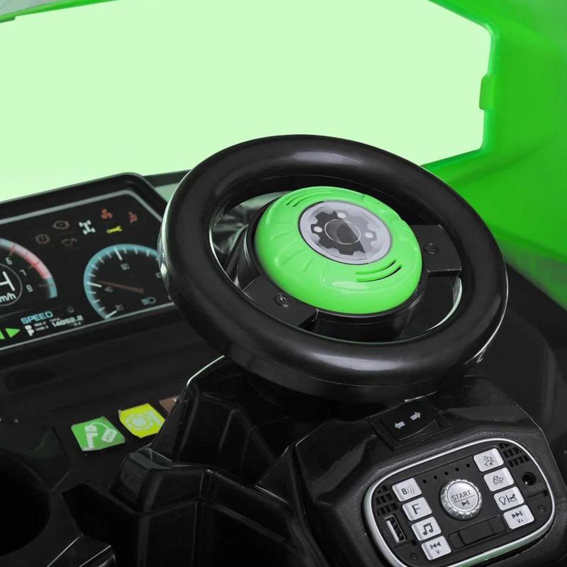 Camión Eléctrico Monster Truck Verde 12V
