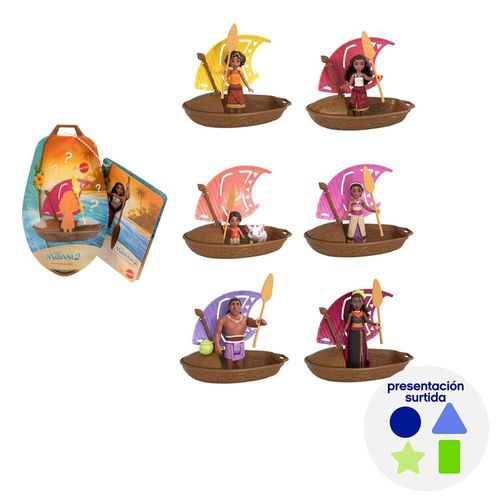 Muñeca Princesa Disney con Canoa Diseños Surtidos