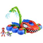 Vehículo Dino-Webs Crawler de Spidey y Sus Amigos Asombrosos