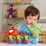 Vehículo Dino-Webs Crawler de Spidey y Sus Amigos Asombrosos